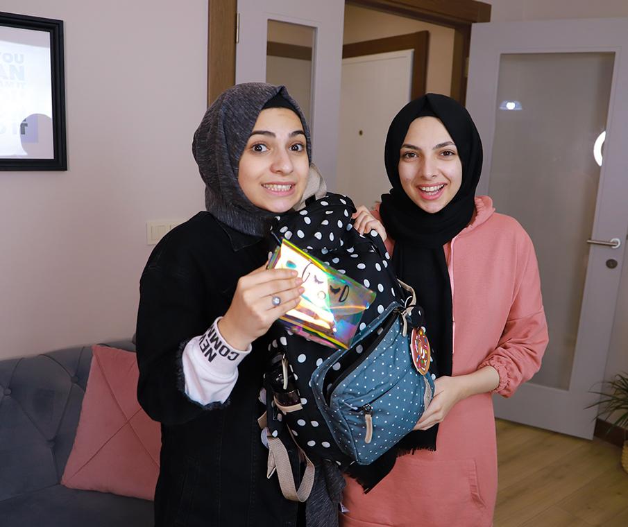 Prepare your school bag with Haya & Maram